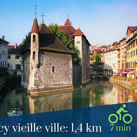 Homey Tidy - New / Proche Centre Annecy / Parking Gratuit / Logement Entierement Equipe Екстер'єр фото